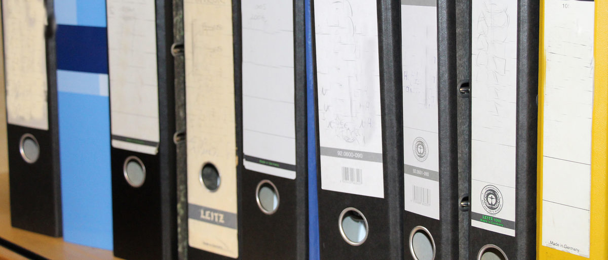 Ordner im Archiv Ordner im Archiv