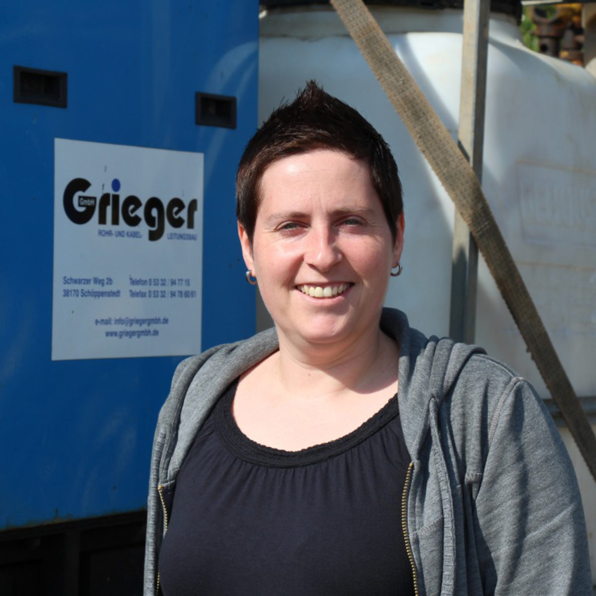 Jessica Lahouel, Geschäftsführerin der Grieger GmbH